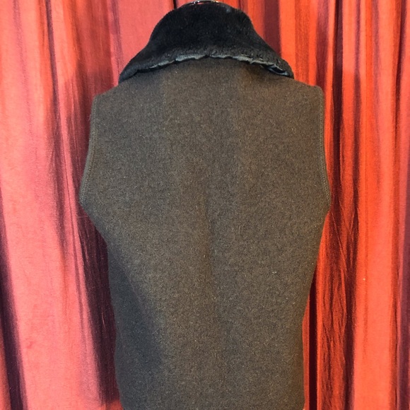 Tally-Ho Brown & Black Patchwork Vest - Picture 2 of 2